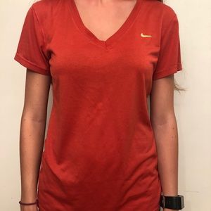 Nike v-neck shirt